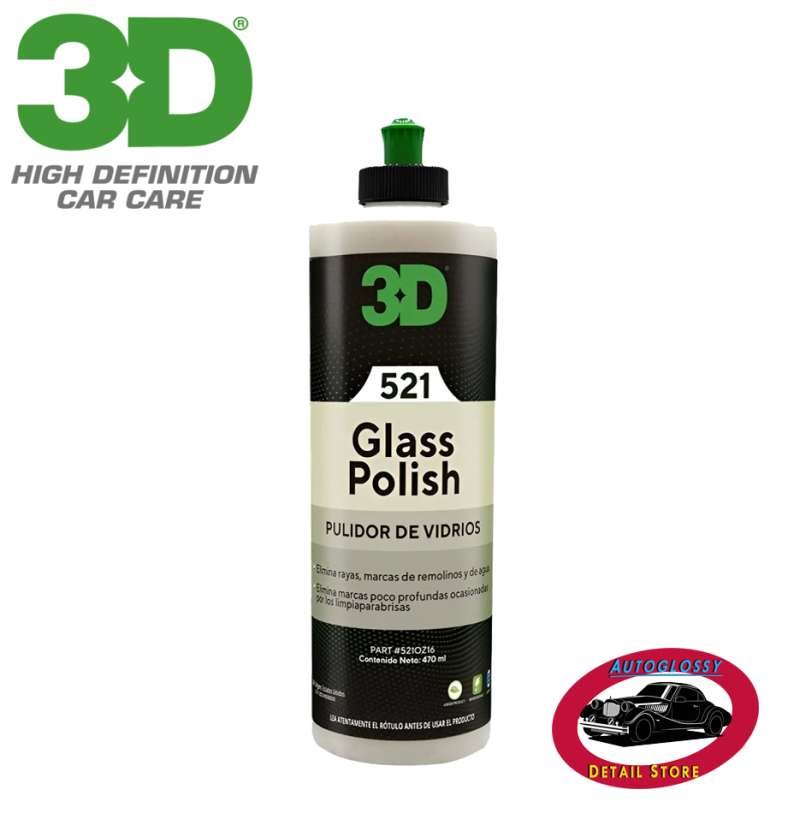 3D GLASS POLISH X 470 ML.
