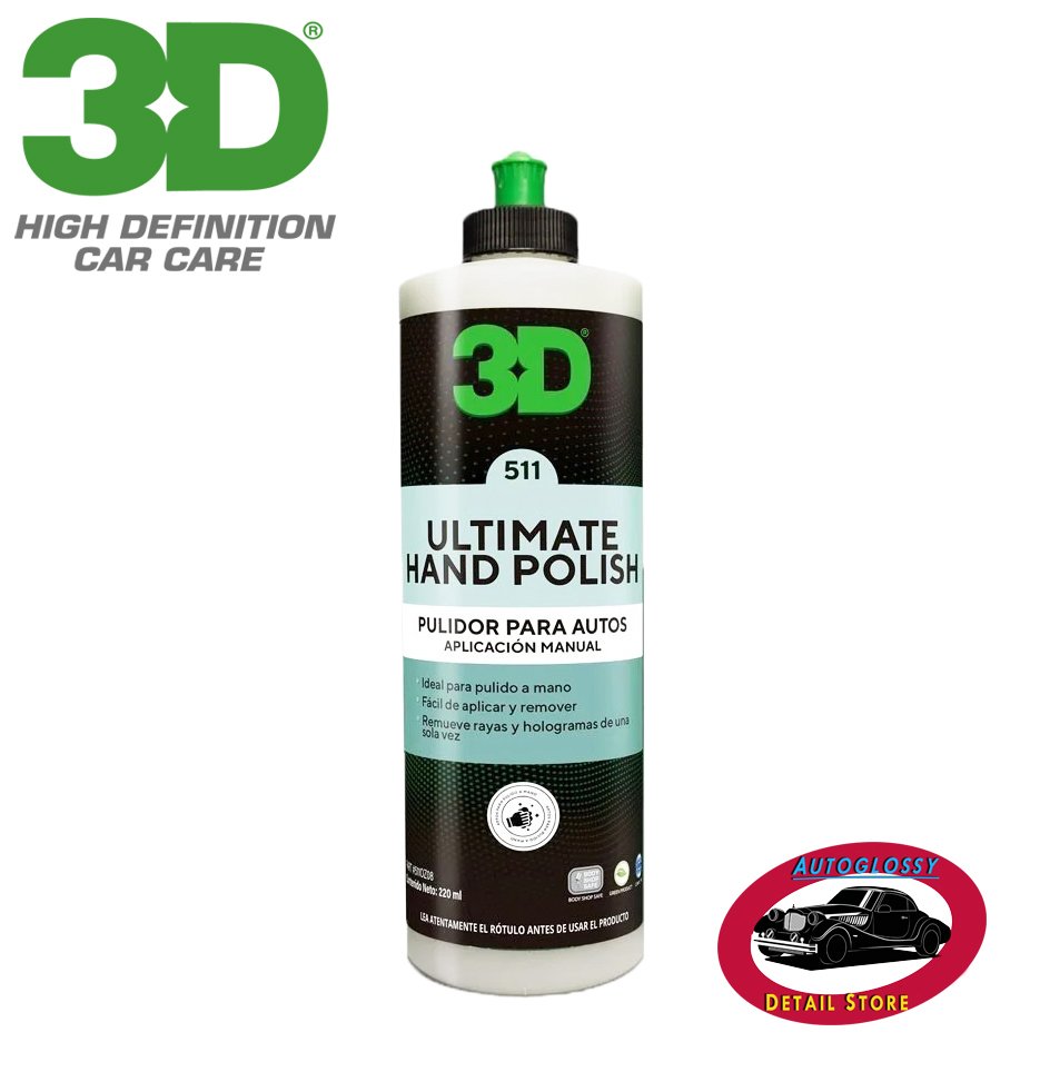 3D Ultimate hand polish x 500 ml.