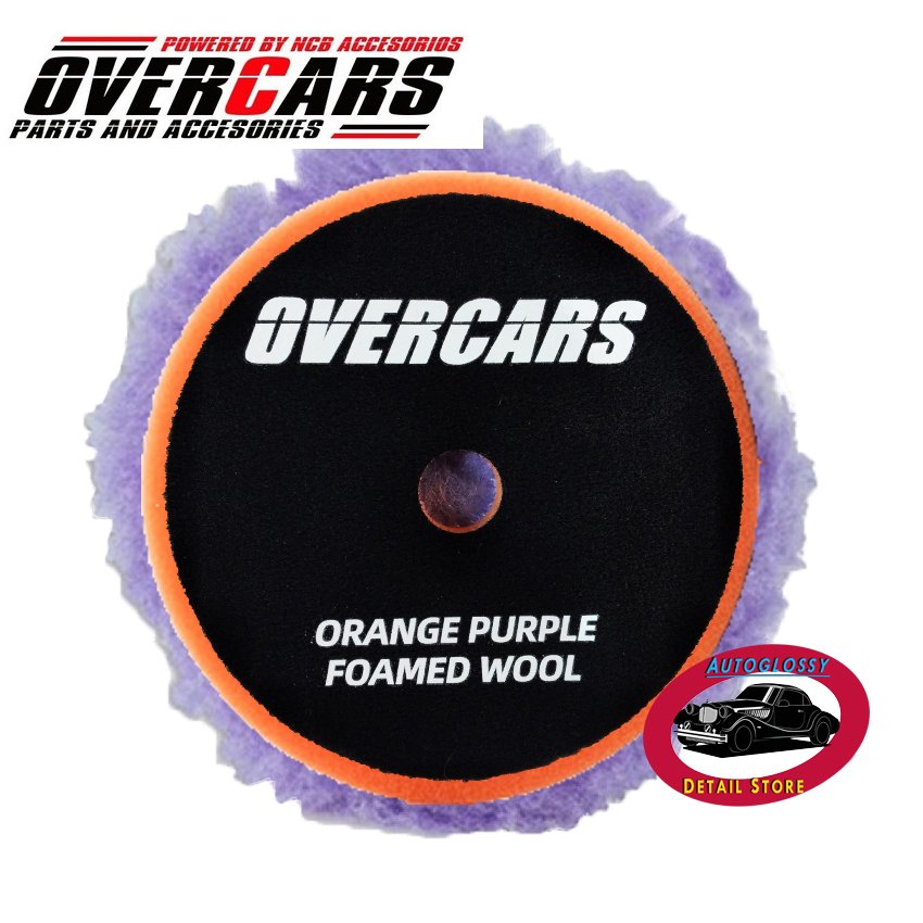 Overcars Pad micro Cordero Purpura 5 pulgadas.