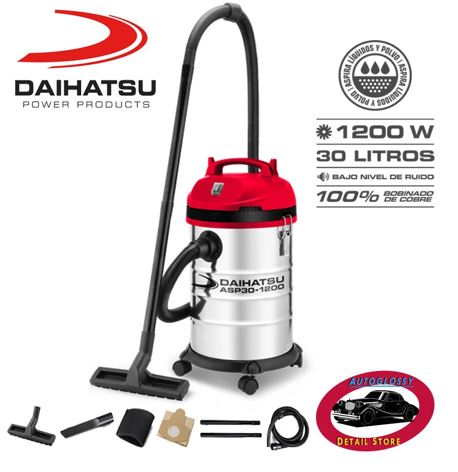 Daihatsu aspiradora industrial ASP 30 litros 1200 w.