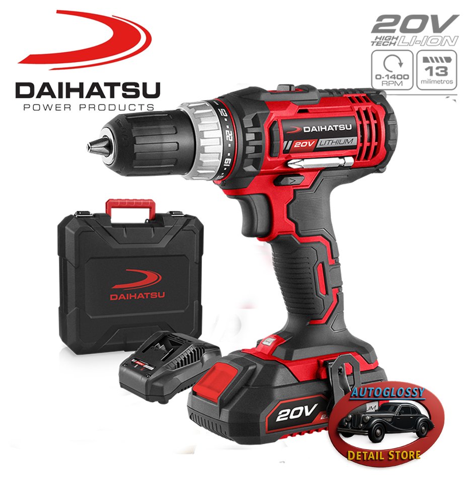 Daihatsu taladro atornillador a bateria 20v.
