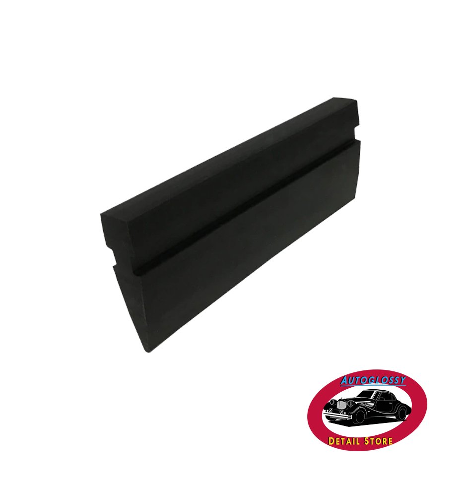 Espatula herramienta para polarizar goma negra 11 cm.