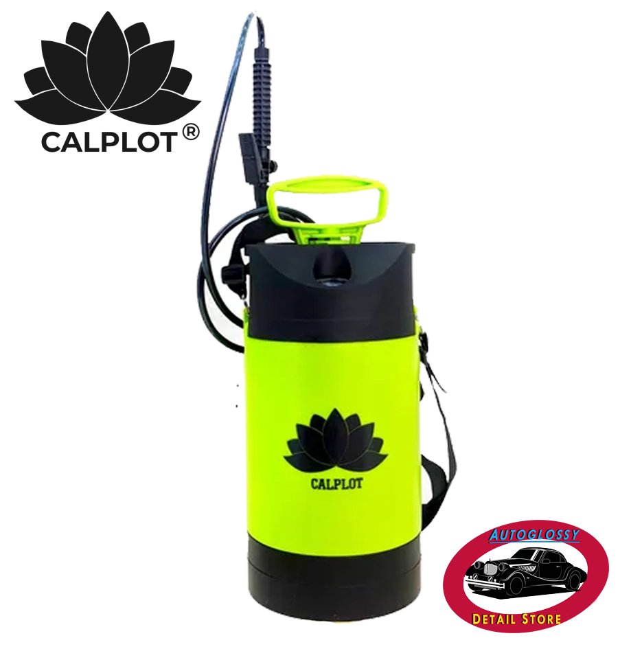 Calplot pulverizador con manómetro cap 5 litros.