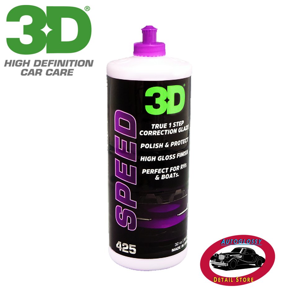 3D Speed Pulimento y Cera abrillantador x 940 ml.