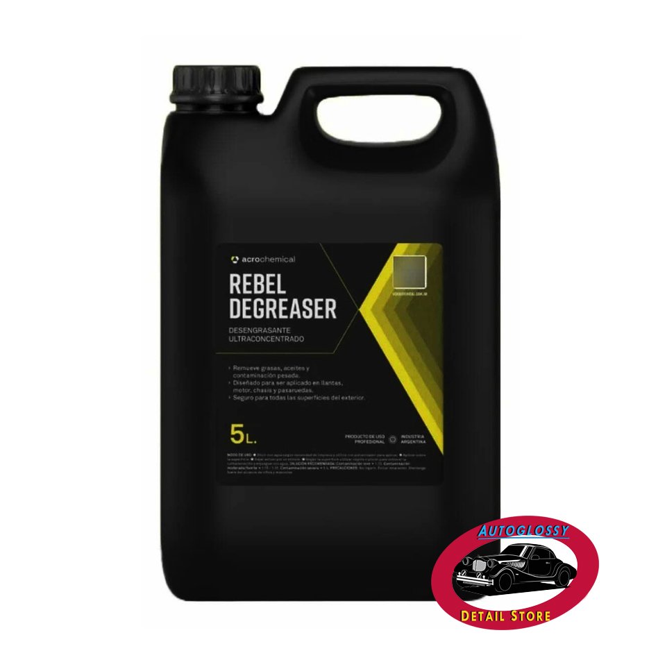 Acrochemical Rebel Degreaser Desengrasante. x 5 litros.